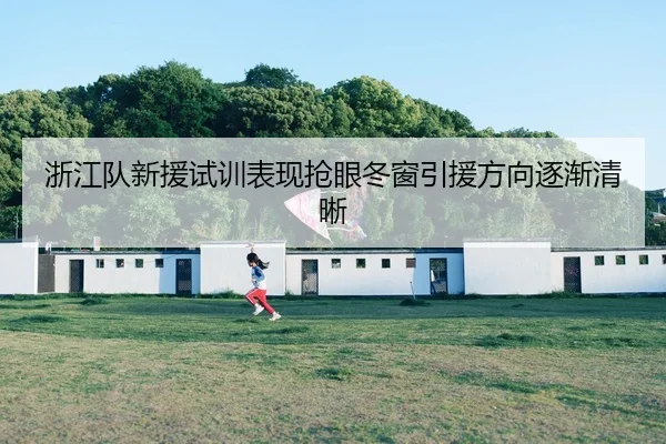 浙江队新援试训表现抢眼冬窗引援方向逐渐清晰